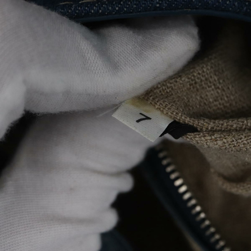 【日本直送】PRADA 鏈條單肩包 牛仔藍 銀色 正品 gh1755V-11