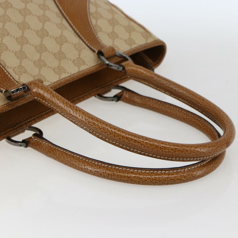 【日本直送】GUCCI GG帆布手提包 PVC 米色 銀色 113011 正品 173185V-6