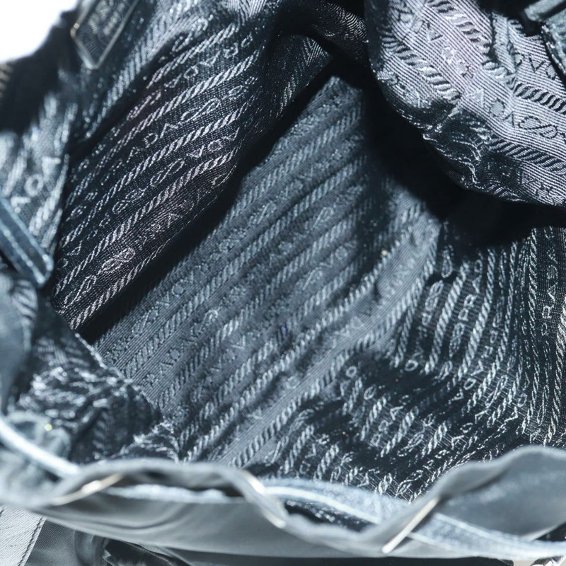 【日本直送】PRADA 黑色金色尼龍肩包，正品編號 165372V-9