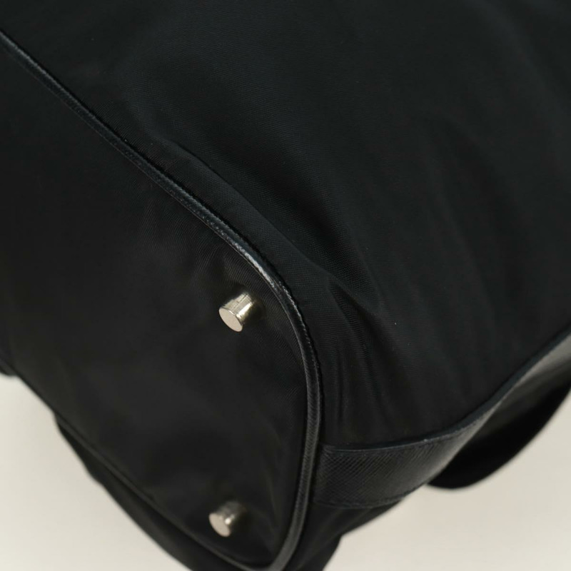 【日本直送】PRADA 黑色金色尼龍肩包，正品編號 165372V-18