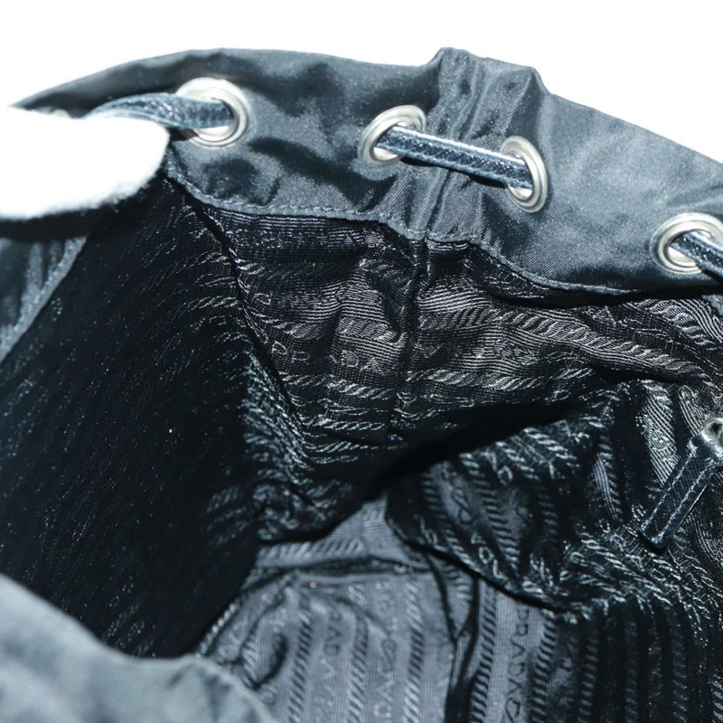 【日本直送】PRADA 黑色金色尼龍肩包，正品編號 165372V-25