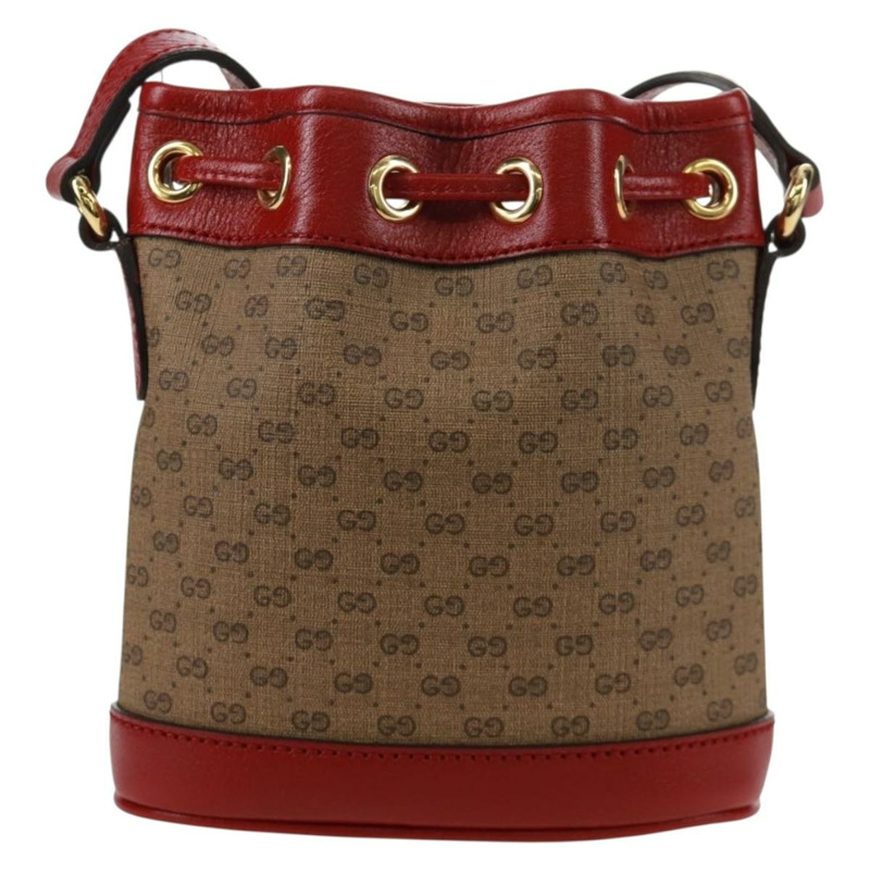 【日本直送】GUCCI GUCCI × Doraemon 聯名款 Micro GG Supreme 手提包 PVC 米色 金色 647801 正品 173166SAM-2