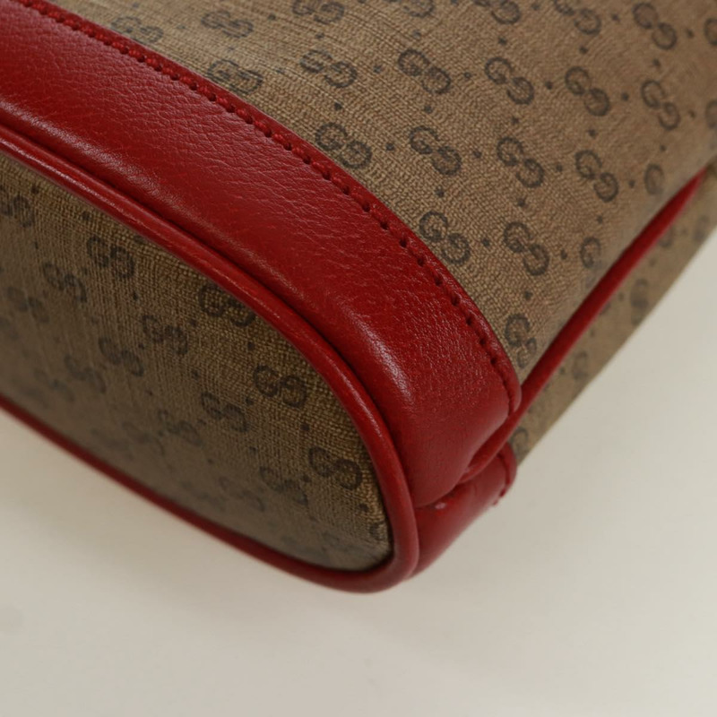 【日本直送】GUCCI GUCCI × Doraemon 聯名款 Micro GG Supreme 手提包 PVC 米色 金色 647801 正品 173166SAM-16