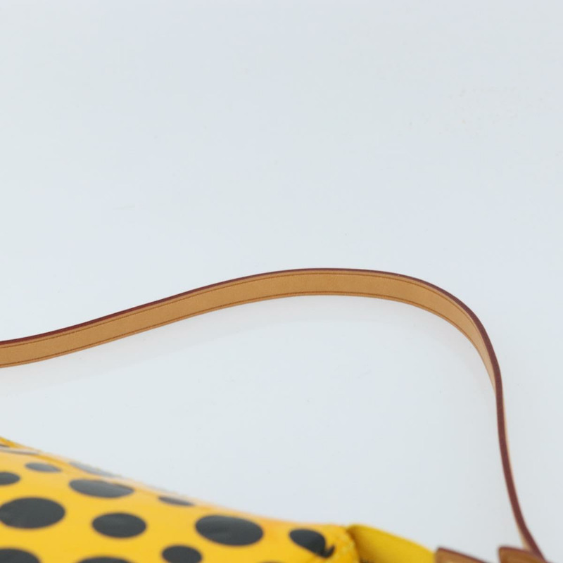 【日本直送】路易威登 Vernis Yayoi Kusama 手拿包配件 Jaune M91426 正品 165362V-7