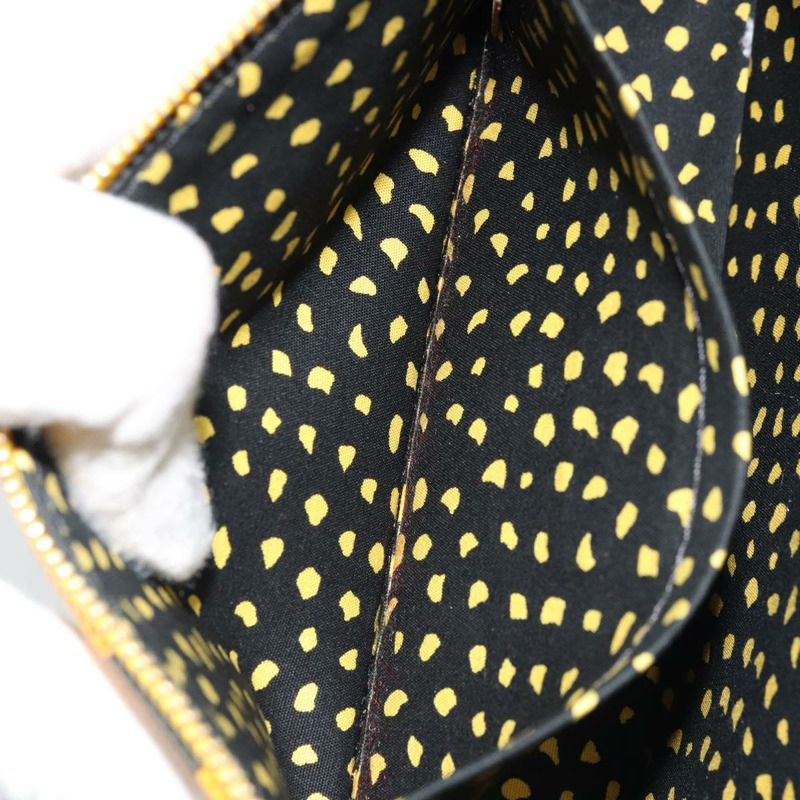 【日本直送】路易威登 Vernis Yayoi Kusama 手拿包配件 Jaune M91426 正品 165362V-22