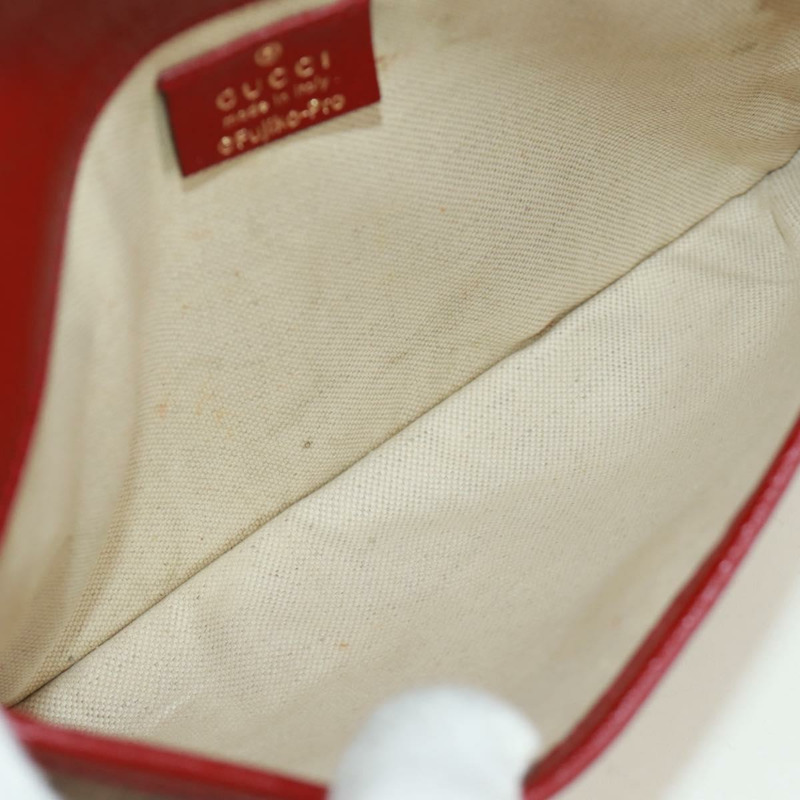 【日本直送】GUCCI GG Supreme Web Sherry Line 腰包 PVC 米色 金色 647817 正品 173178M-9