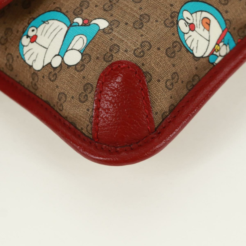 【日本直送】GUCCI GG Supreme Web Sherry Line 腰包 PVC 米色 金色 647817 正品 173178M-14