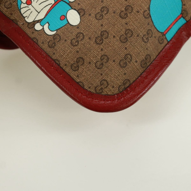 【日本直送】GUCCI GG Supreme Web Sherry Line 腰包 PVC 米色 金色 647817 正品 173178M-16