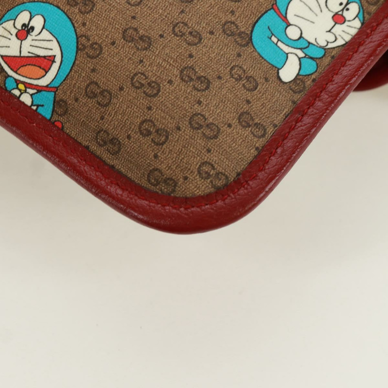 【日本直送】GUCCI GG Supreme Web Sherry Line 腰包 PVC 米色 金色 647817 正品 173178M-17