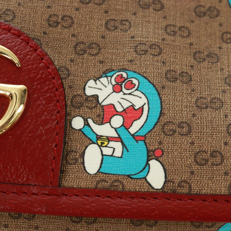 【日本直送】GUCCI GG Supreme Web Sherry Line 腰包 PVC 米色 金色 647817 正品 173178M-18