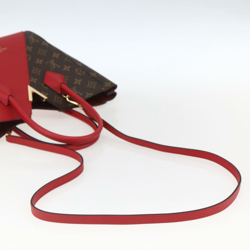 【日本直送】路易威登 Monogram Cerise Kimono MM 手提包 紅色 M40459 LV 正品 165368SAM-7
