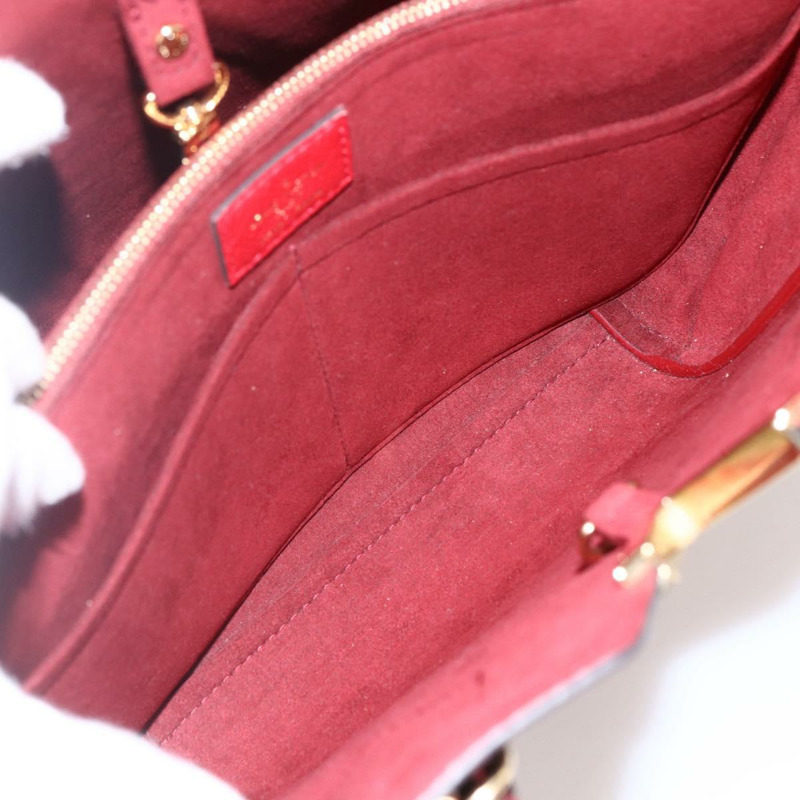 【日本直送】路易威登 Monogram Cerise Kimono MM 手提包 紅色 M40459 LV 正品 165368SAM-9