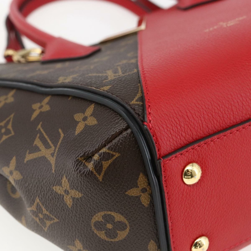 【日本直送】路易威登 Monogram Cerise Kimono MM 手提包 紅色 M40459 LV 正品 165368SAM-15