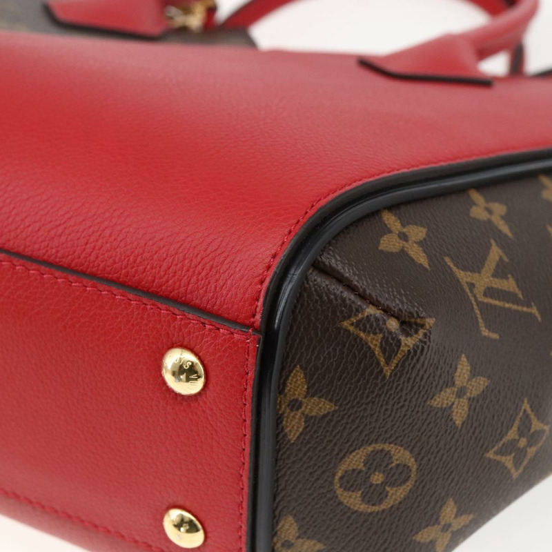 【日本直送】路易威登 Monogram Cerise Kimono MM 手提包 紅色 M40459 LV 正品 165368SAM-16