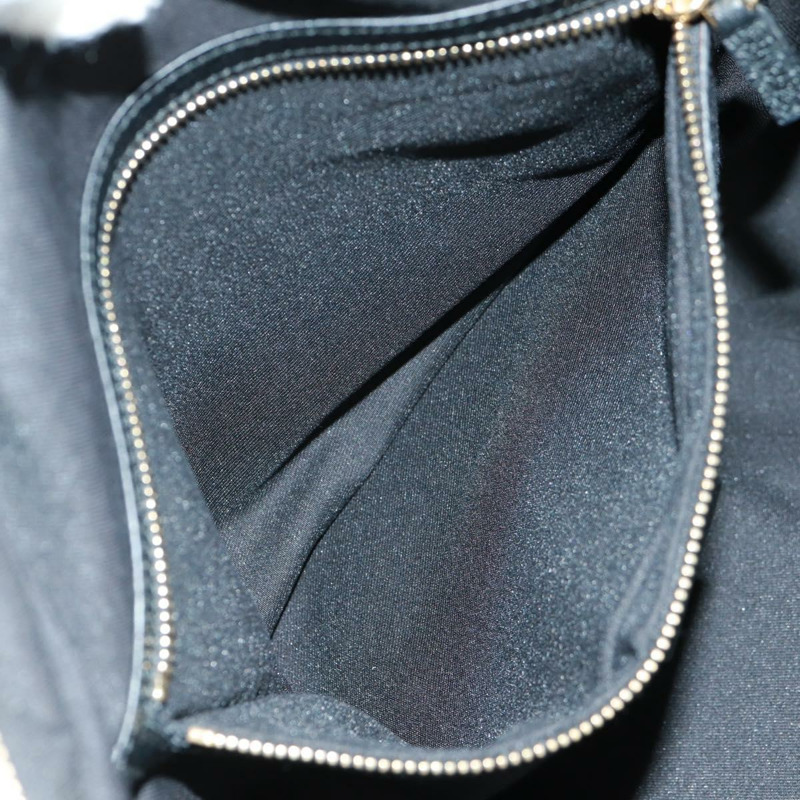 【日本直送】GUCCI Web Sherry Line 馬銜扣手提包 絲絨 黑色 金 紅色 145771 正品 165367V-24