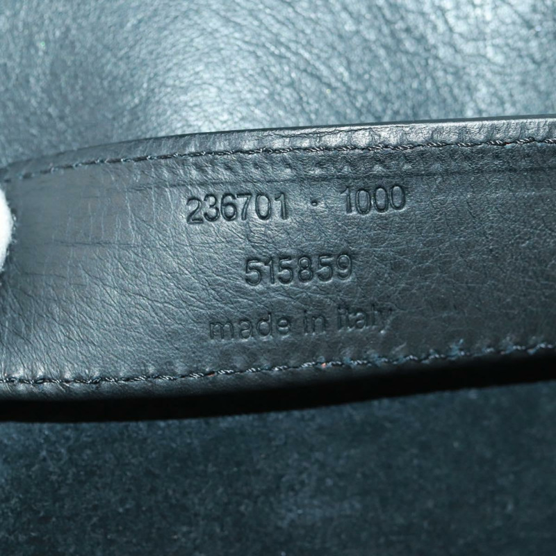 【日本直送】BALENCIAGA A4 紙手提包，黑色皮革，貨號 236701，正品編號 158583M-10
