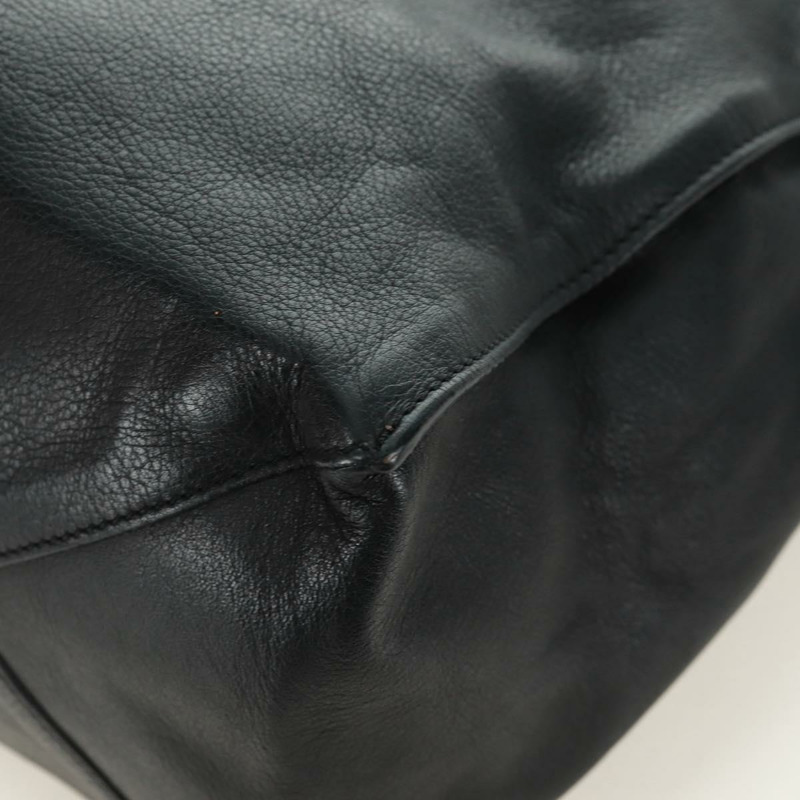 【日本直送】BALENCIAGA A4 紙手提包，黑色皮革，貨號 236701，正品編號 158583M-16