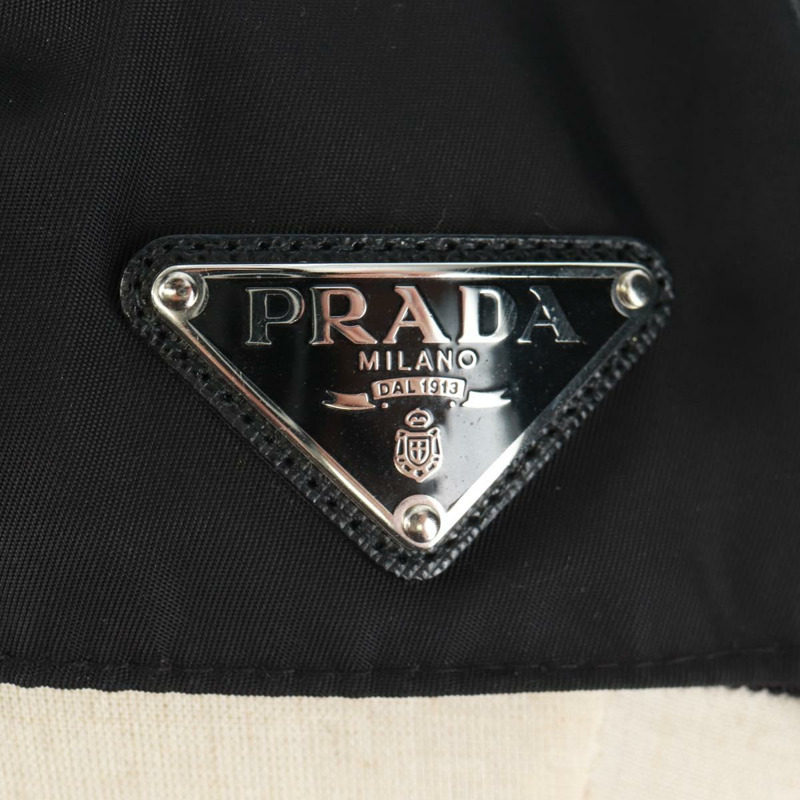 【日本直送】PRADA 尼龍黑色棒球帽 正品 158569M-6