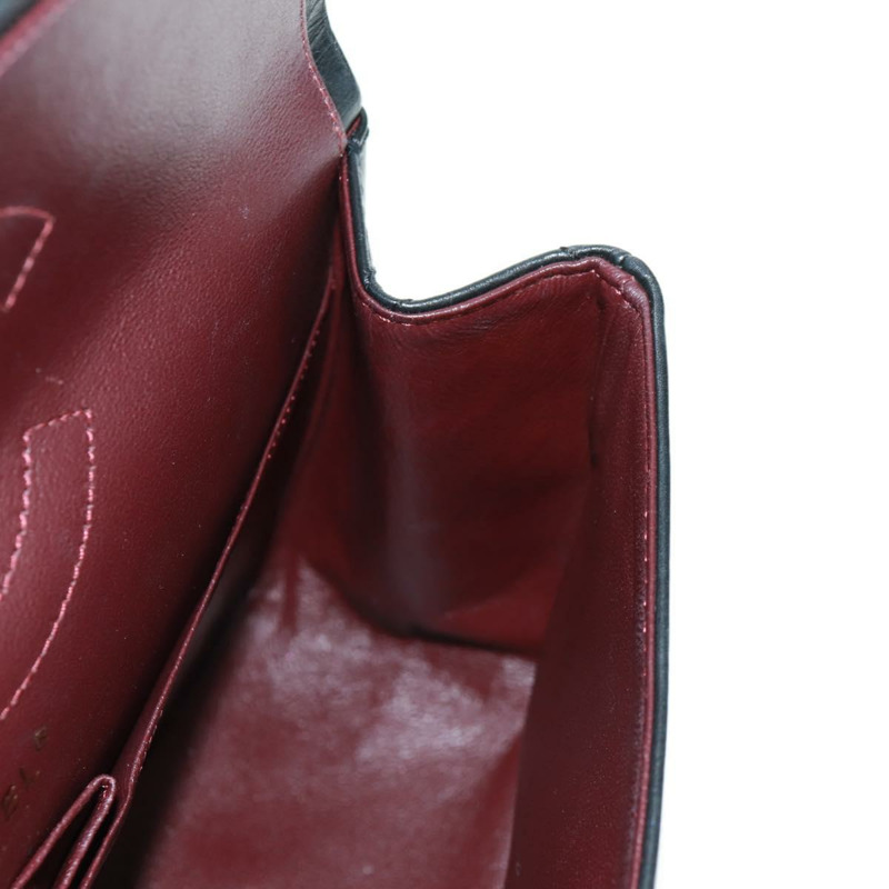 【日本直送】香奈兒 2.55 單翻蓋鏈條幸運符刺繡小牛皮 CC 正品 SK014SM-27