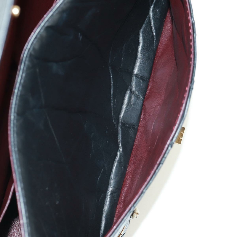 【日本直送】香奈兒 2.55 單翻蓋鏈條幸運符刺繡小牛皮 CC 正品 SK014SM-30