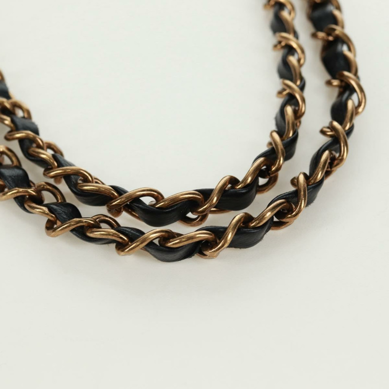 【日本直送】香奈兒單蓋鏈世界硬幣圖案絎縫25小牛皮CC正品SK013SM-6