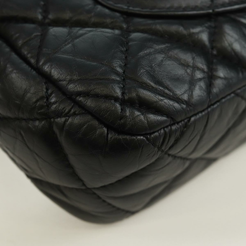 【日本直送】香奈兒單蓋鏈世界硬幣圖案絎縫25小牛皮CC正品SK013SM-19