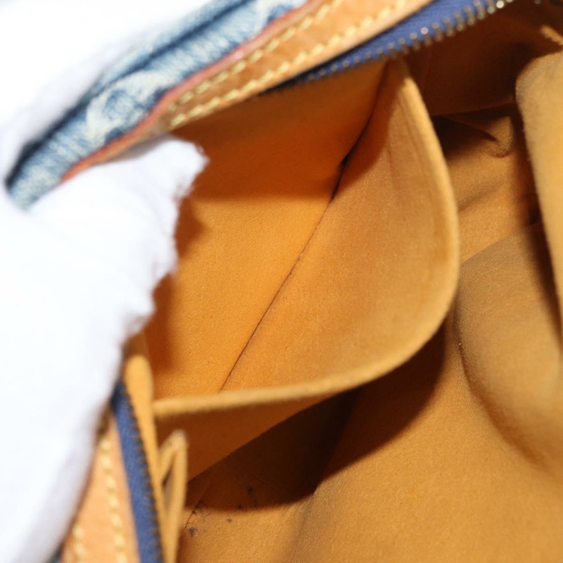 【日本直送】路易威登 Monogram 牛仔布腰包/斜背包 藍色 M95347 LV 正品 173177V-23