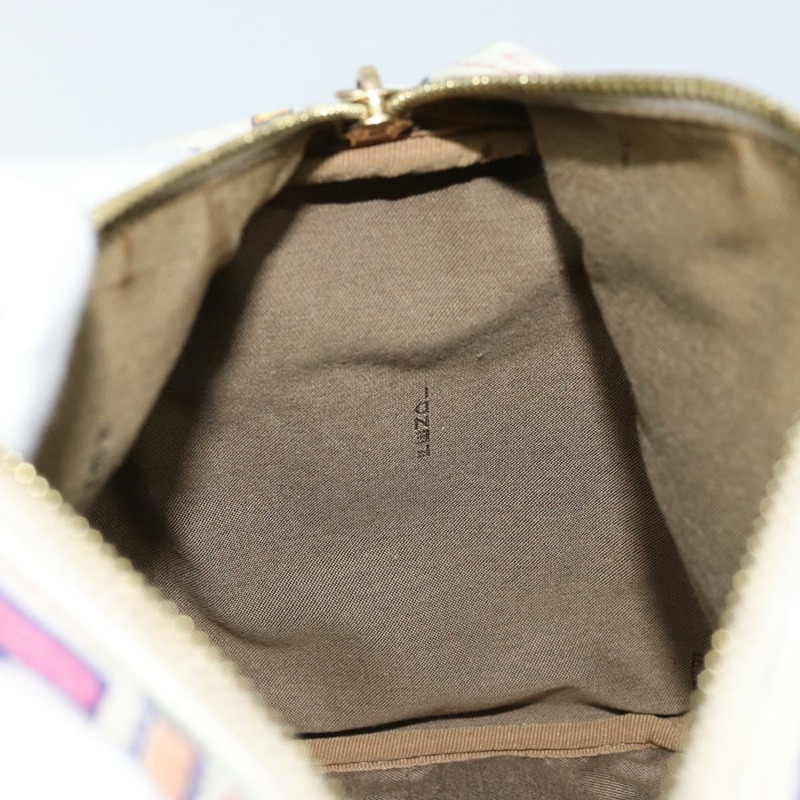 【日本直送】FENDI Zucca 帆布波士頓包 PVC 多色金色正品 173235V-20