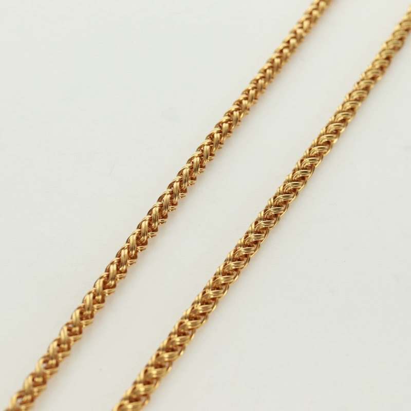 【日本直送】香奈兒放大鏡項鍊 金屬金 CC Auth 133226V-4