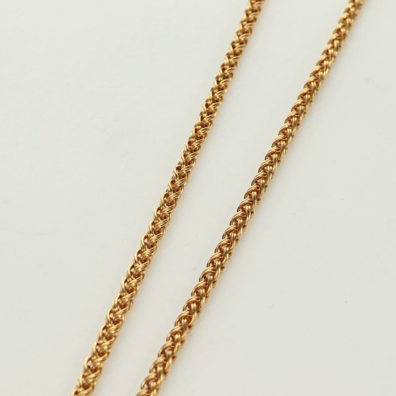 【日本直送】香奈兒放大鏡項鍊 金屬金 CC Auth 133226V-10