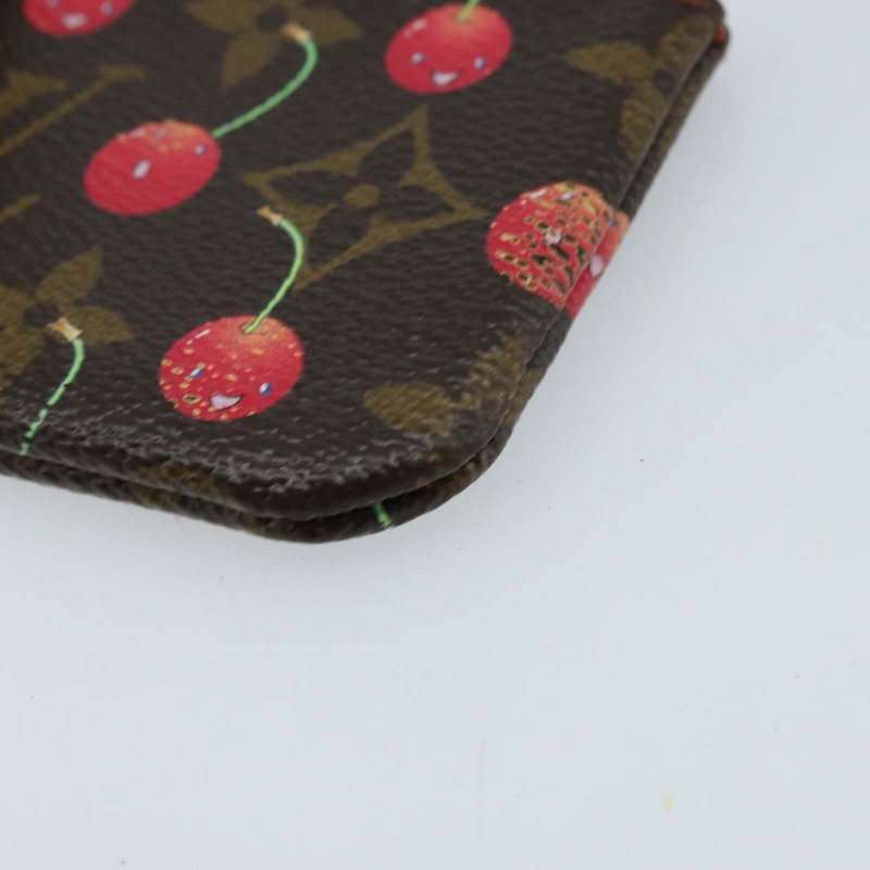 【日本直送】路易威登 Monogram Cherry Pochette Cles 零錢包 M95042 LV Auth 173273V-6
