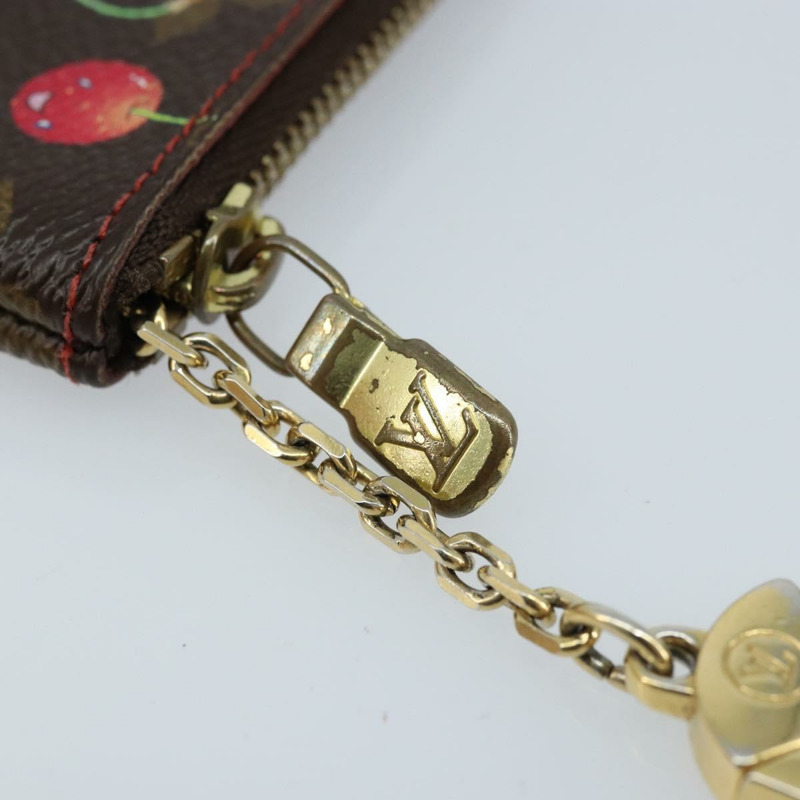 【日本直送】路易威登 Monogram Cherry Pochette Cles 零錢包 M95042 LV Auth 173273V-7