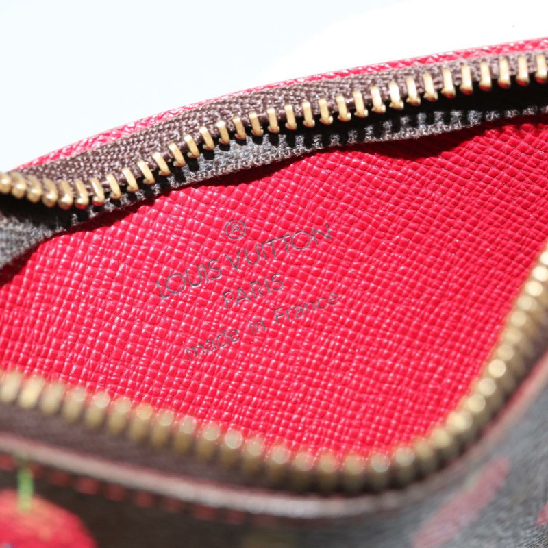 【日本直送】路易威登 Monogram Cherry Pochette Cles 零錢包 M95042 LV Auth 173273V-16