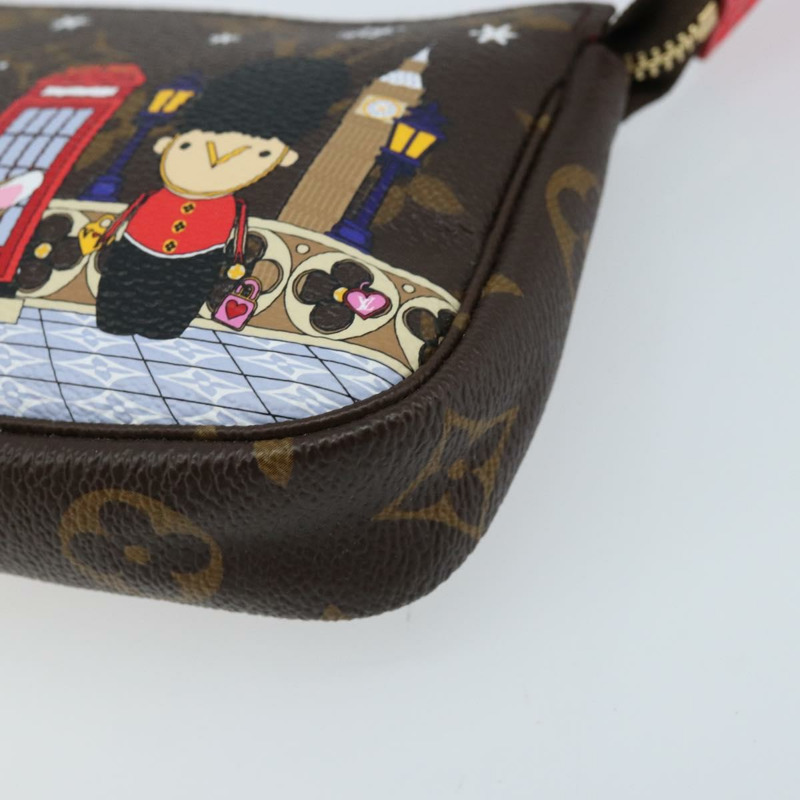 【日本直送】路易威登 Monogram Vivienne 迷你手拿包配件 M80863 LV 正品 173263SAM-7