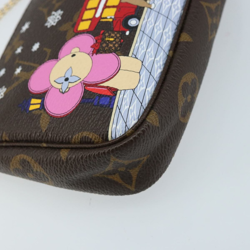 【日本直送】路易威登 Monogram Vivienne 迷你手拿包配件 M80863 LV 正品 173263SAM-14