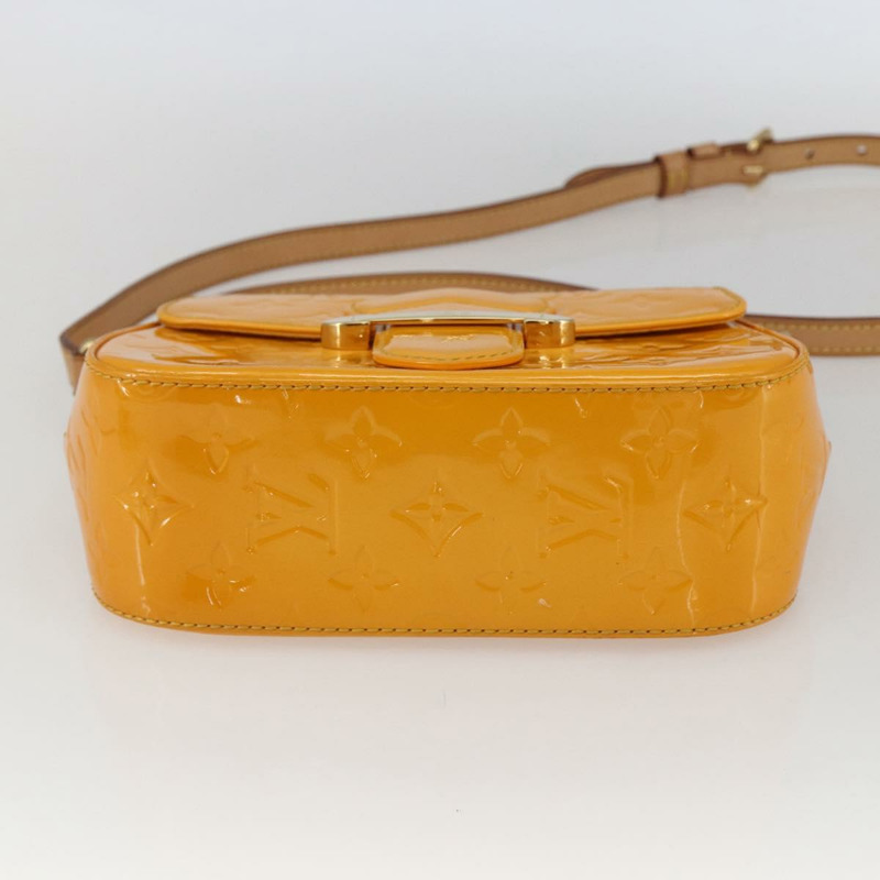 【日本直送】路易威登 Vernis Bell Flower PM 手袋 Jone passion M91731 LV Auth 173129V-4