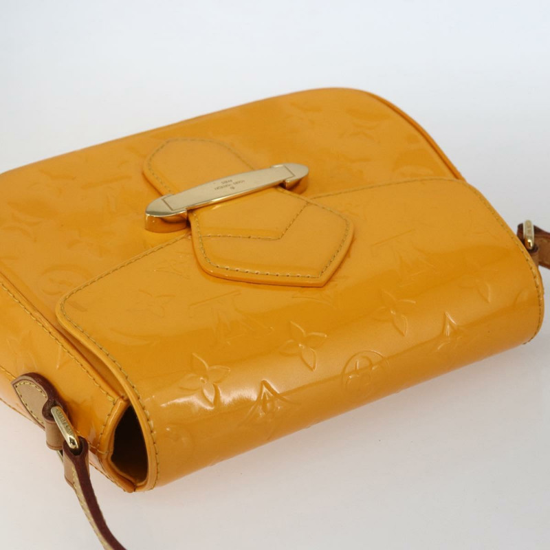 【日本直送】路易威登 Vernis Bell Flower PM 手袋 Jone passion M91731 LV Auth 173129V-5