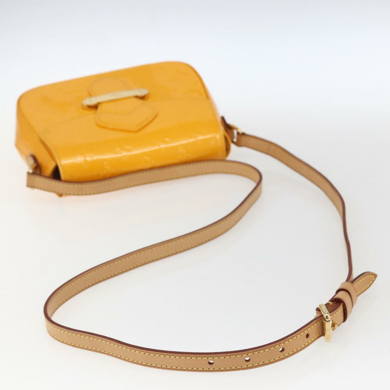 【日本直送】路易威登 Vernis Bell Flower PM 手袋 Jone passion M91731 LV Auth 173129V-6