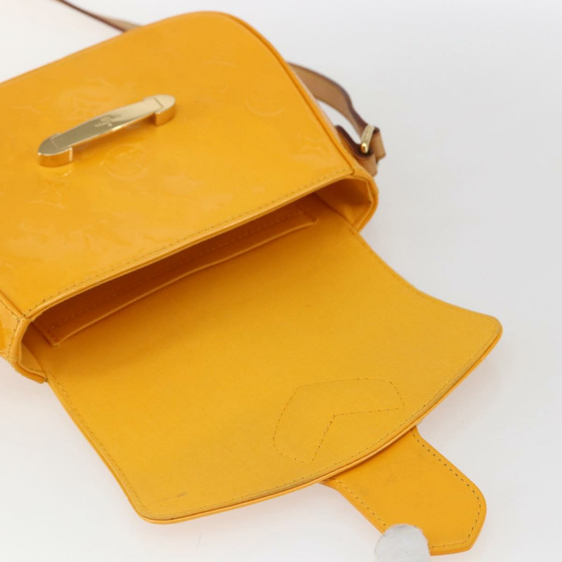 【日本直送】路易威登 Vernis Bell Flower PM 手袋 Jone passion M91731 LV Auth 173129V-17