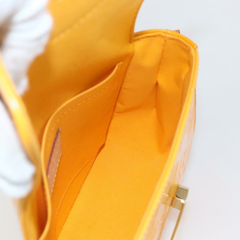 【日本直送】路易威登 Vernis Bell Flower PM 手袋 Jone passion M91731 LV Auth 173129V-19