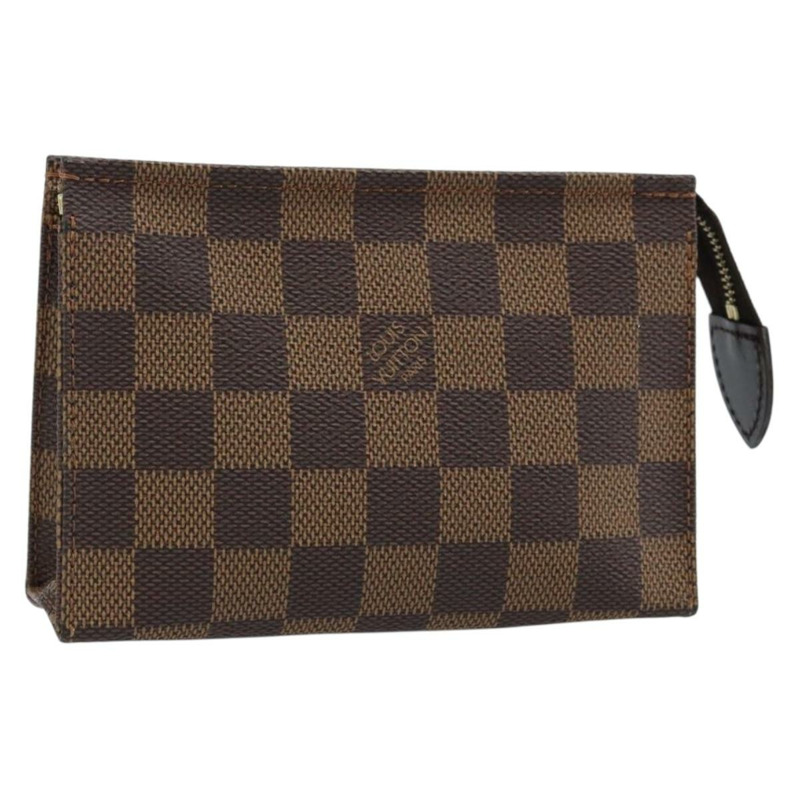 【日本直送】路易威登 Damier Ebene Poche 廁所 15 袋 N47548 LV 正品 172588V-0