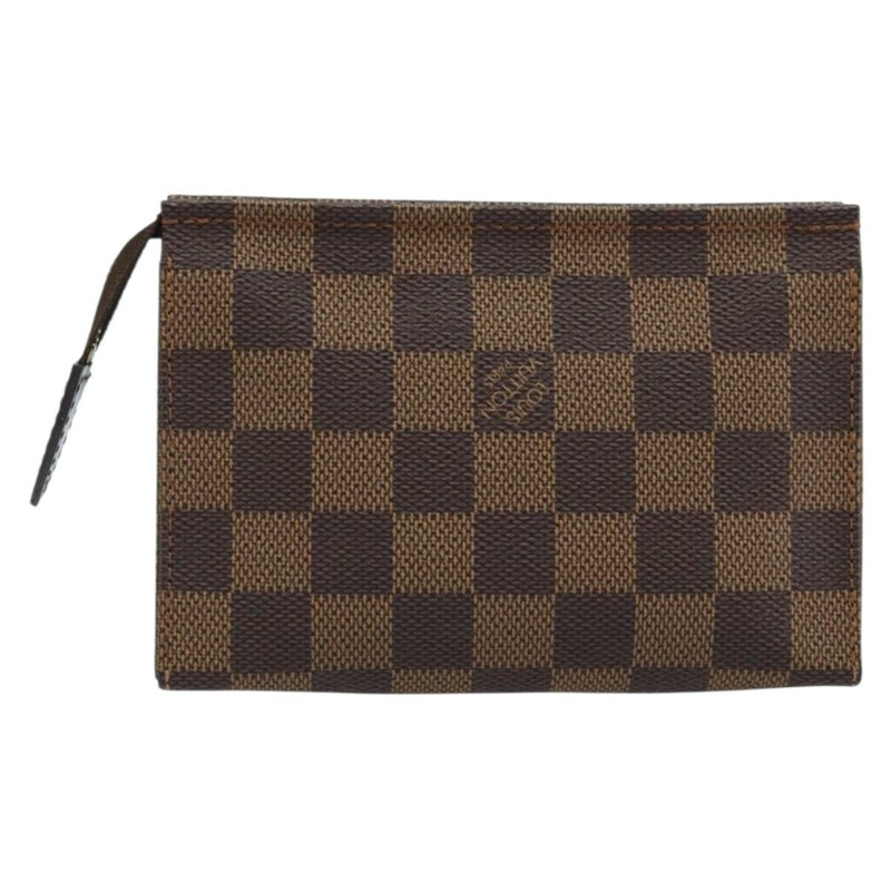 【日本直送】路易威登 Damier Ebene Poche 廁所 15 袋 N47548 LV 正品 172588V-1