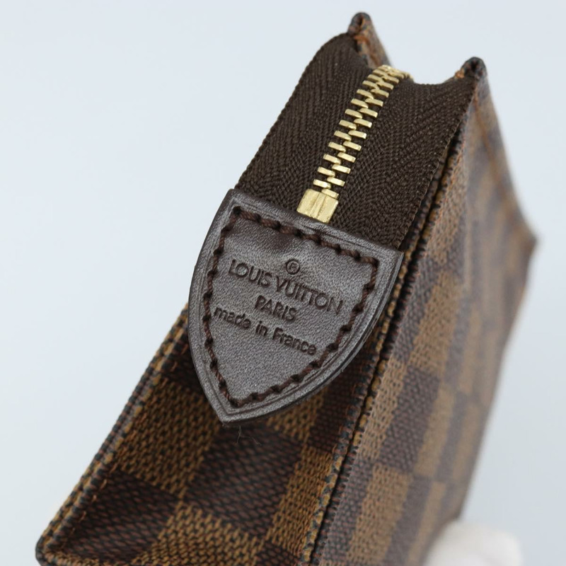 【日本直送】路易威登 Damier Ebene Poche 廁所 15 袋 N47548 LV 正品 172588V-7