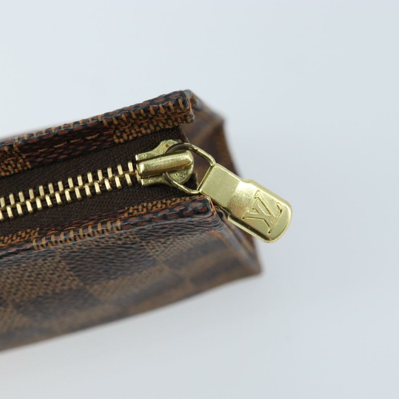 【日本直送】路易威登 Damier Ebene Poche 廁所 15 袋 N47548 LV 正品 172588V-8