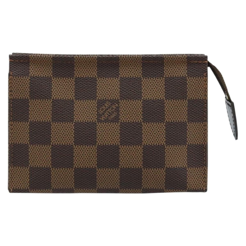 【日本直送】路易威登 Damier Ebene Poche 廁所 15 袋 N47548 LV 正品 172588V-12