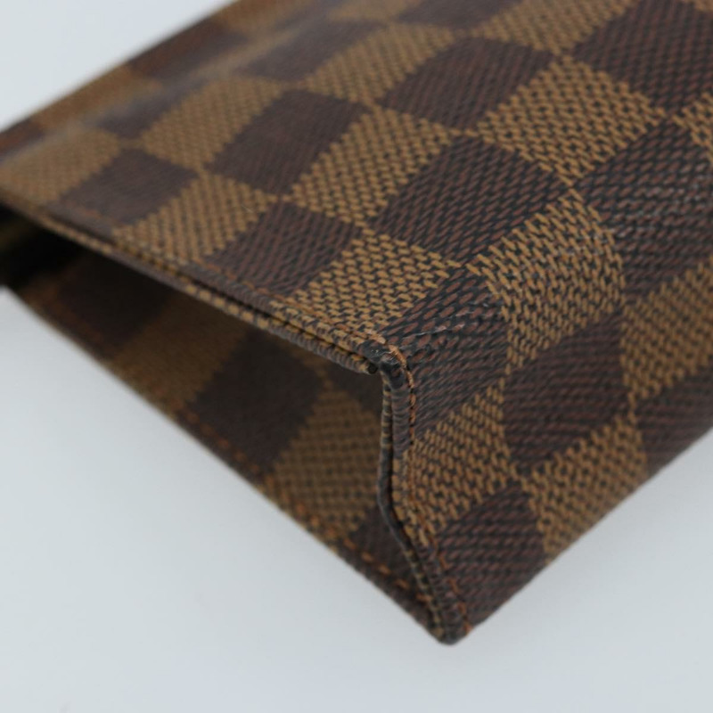 【日本直送】路易威登 Damier Ebene Poche 廁所 15 袋 N47548 LV 正品 172588V-15