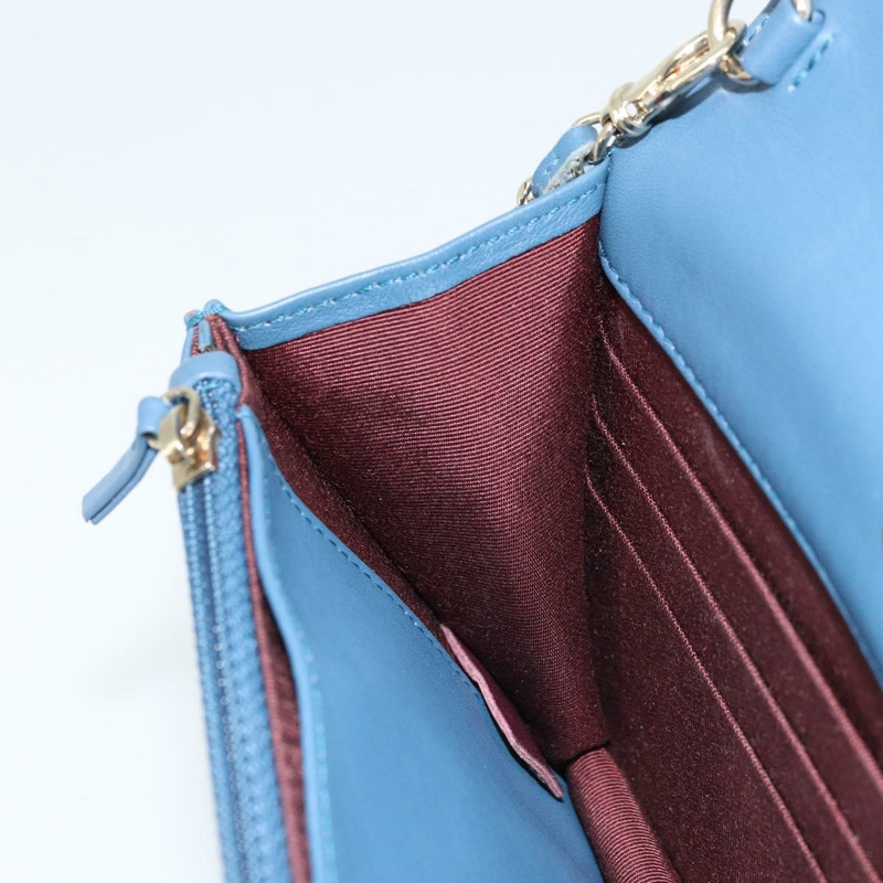 【日本直送】香奈兒 (CHANEL) Matelasse 鏈條肩背包，漆皮綠色金色雙C標誌，貨號 173130SAM-20