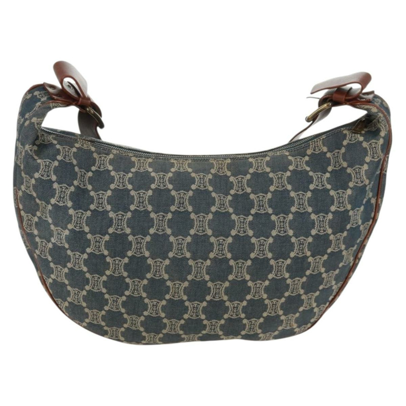 【日本直送】CELINE Paris Macadam帆布單肩包 藍色 正品 173229V-1