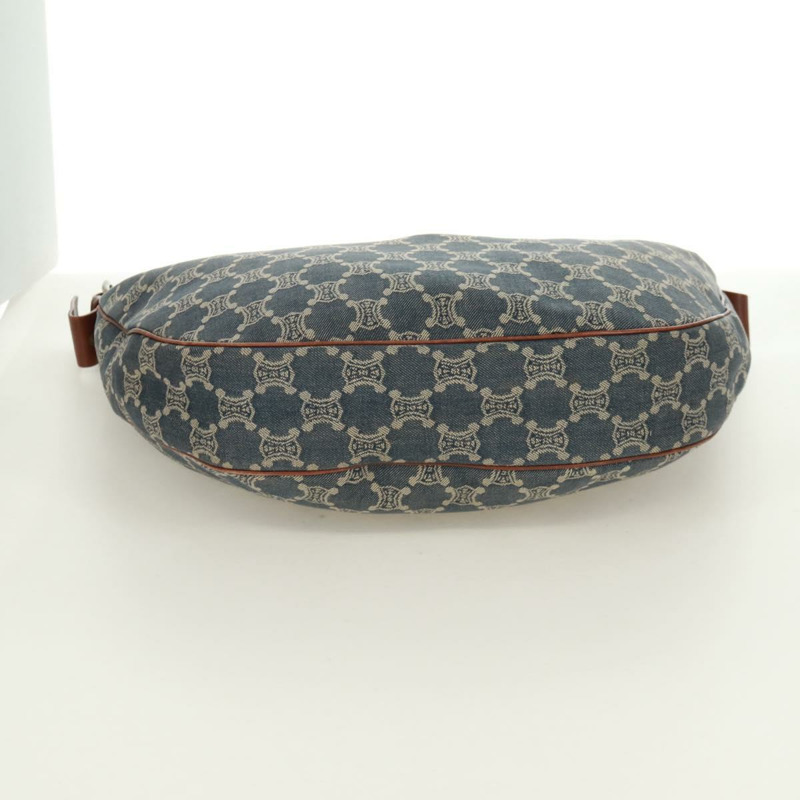 【日本直送】CELINE Paris Macadam帆布單肩包 藍色 正品 173229V-4