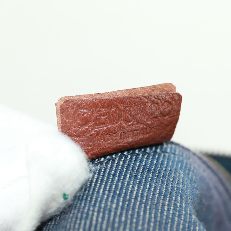 【日本直送】CELINE Paris Macadam帆布單肩包 藍色 正品 173229V-10